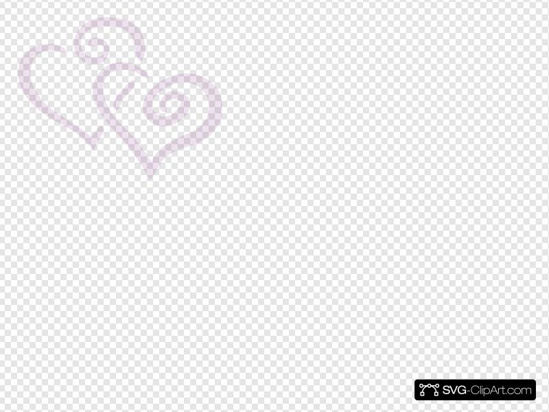 800x600 Faint Purple Heart Clip Art, Icon