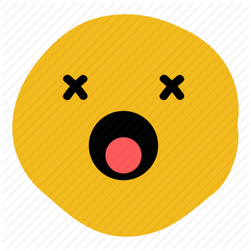 512x512 Dead, Doodle, Emoticon, Expression, Faint Icon