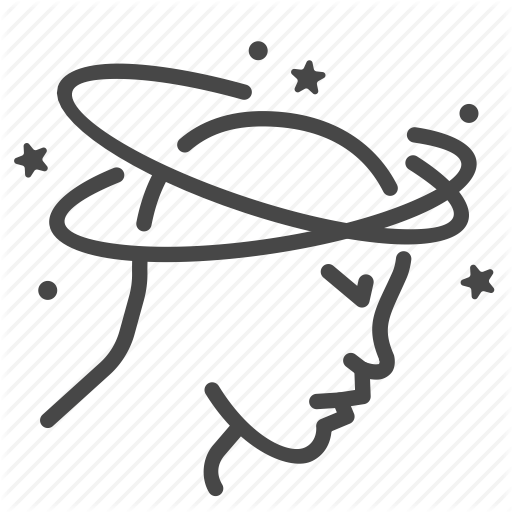 512x512 Dizzy, Faint, Headache, Numb, Sick Icon