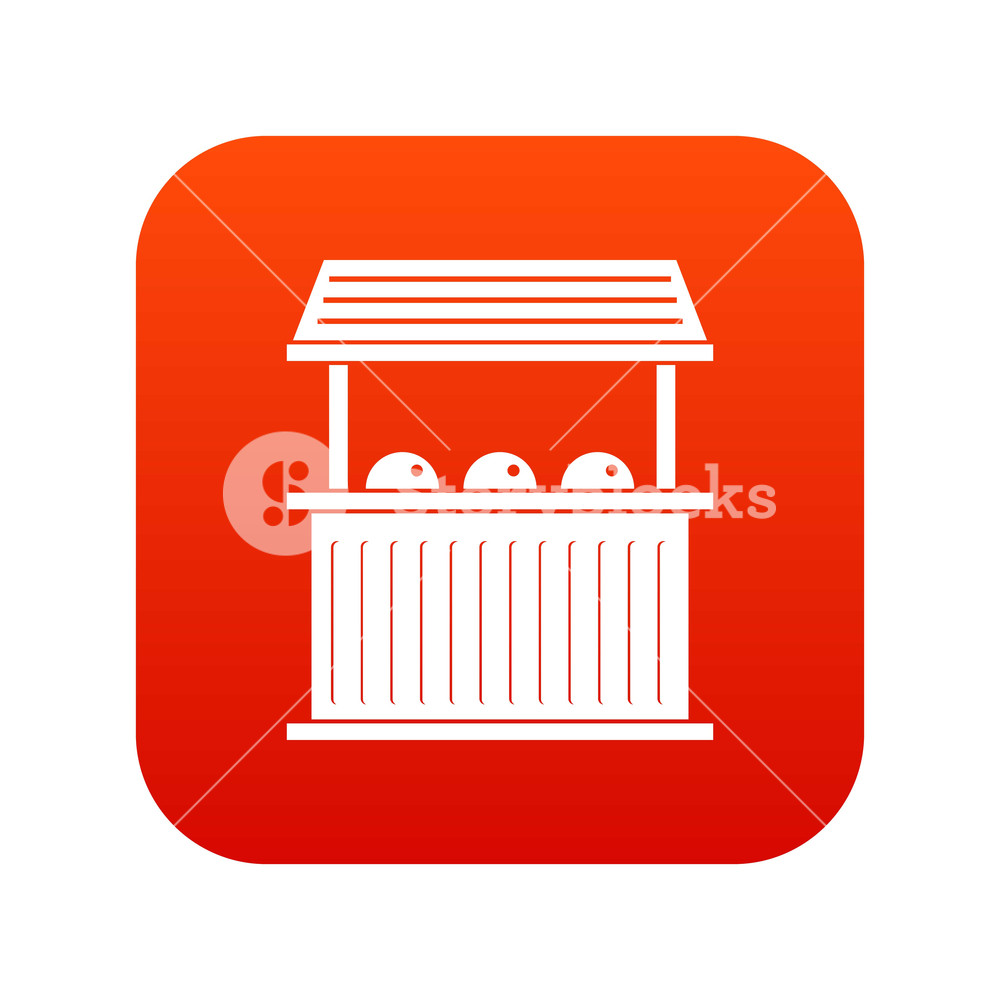 Carnival Fair Booth Icon Digital Red For Any Design Isolated 1000x1000 Carnival Fair Booth Icon Digital Red For Any Design Isolated