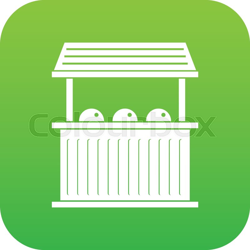 Carnival Fair Booth Icon Digital Green Stock Vector Colourbox 800x800 Carnival Fair Booth Icon Digital Green Stock Vector Colourbox