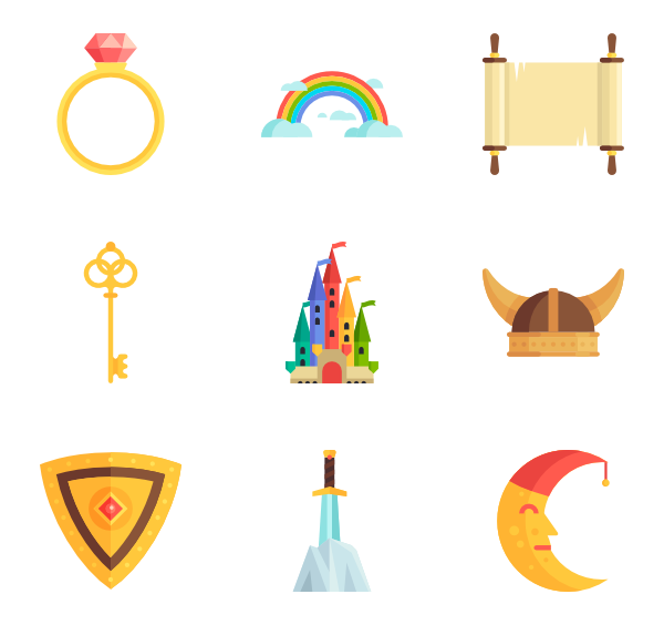600x564 Fairy Icons