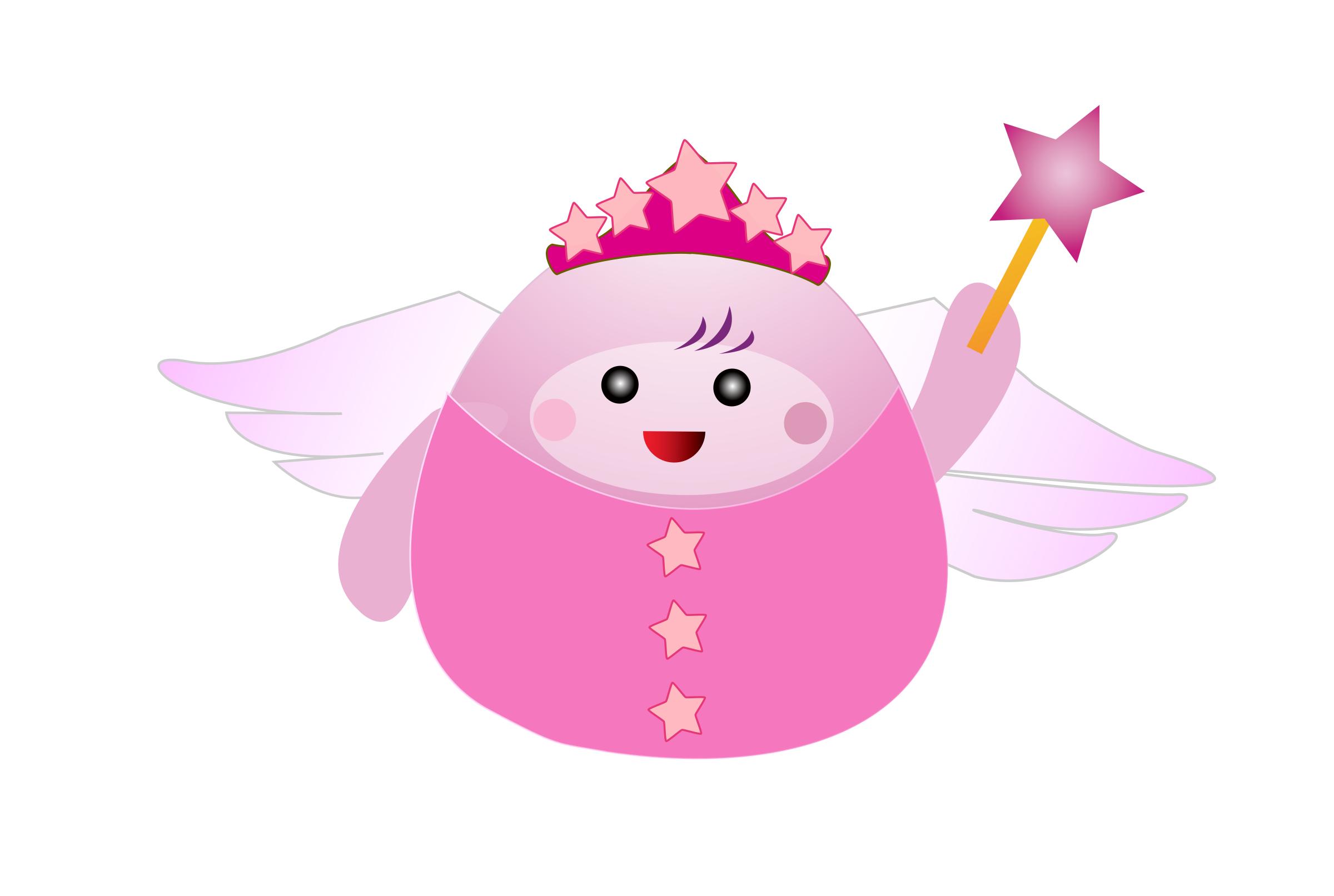 2400x1613 Pink Fairy Icons Png