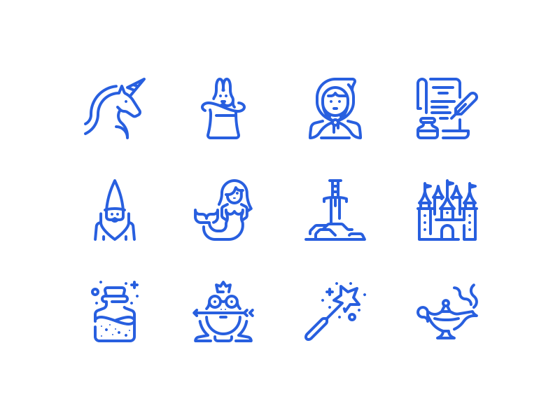 800x600 Fairy Tales Icons