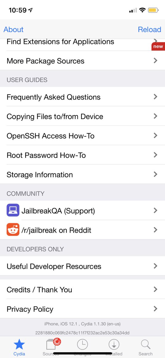 554x1200 Ignition App On Twitter The Fake Cydia, Fake Blank Icons, Sir Do