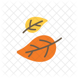 256x256 Autumn Icon Of Flat Style