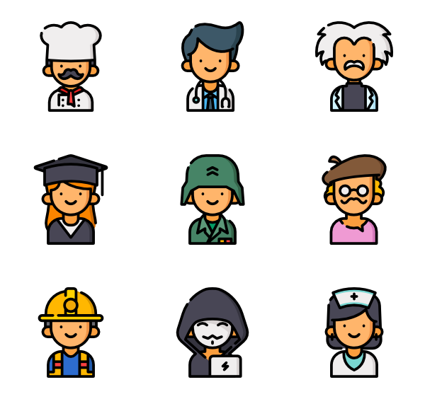 600x564 Icon Packs Of Occupation Presentaciones Icon Pack, Vector