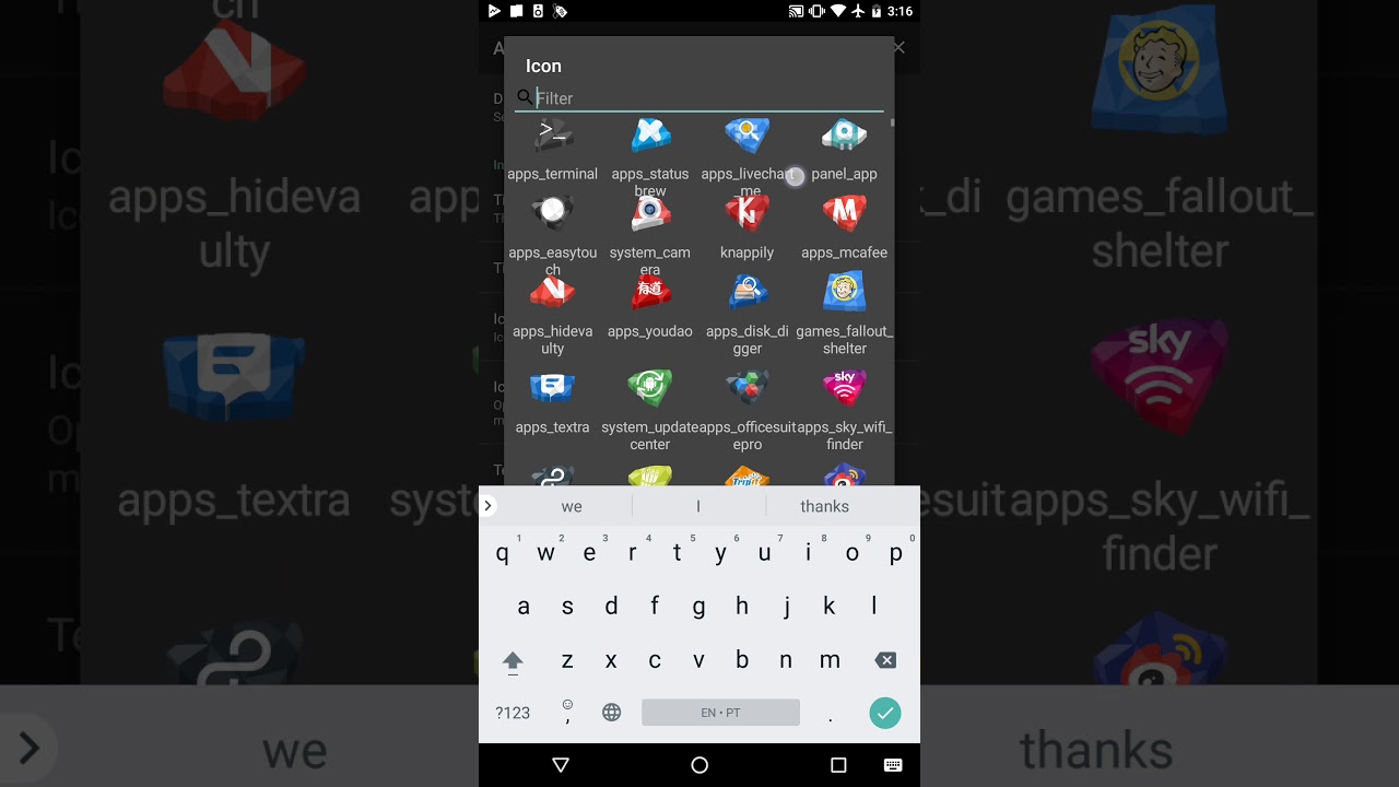 1280x720 Icon Pack Support In All Autoapps From Now On!