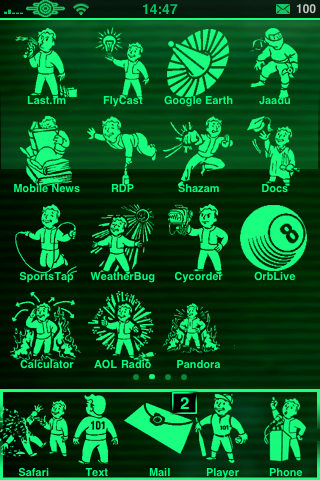 320x480 Release Fallout Pipboy Theme In Colors