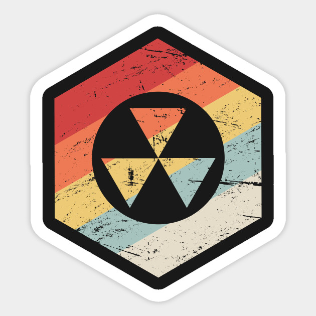 fallout shelter symbol on person