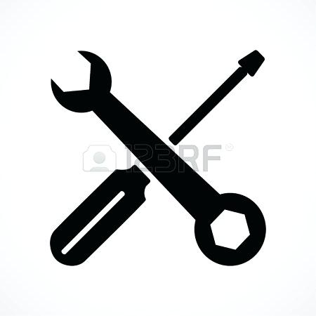 450x450 Wrench And Screwdriver Icon Flat Color Design Fallout Shelter Levaa