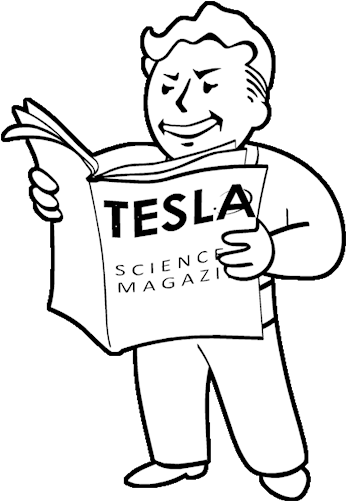 346x501 Download Icon Tesla Science