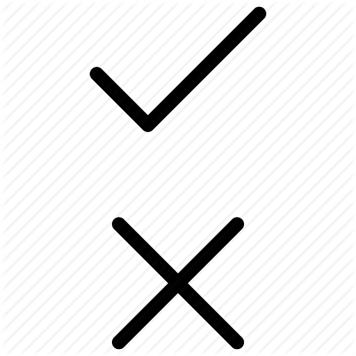 512x512 False, Remove, Tick, True Icon