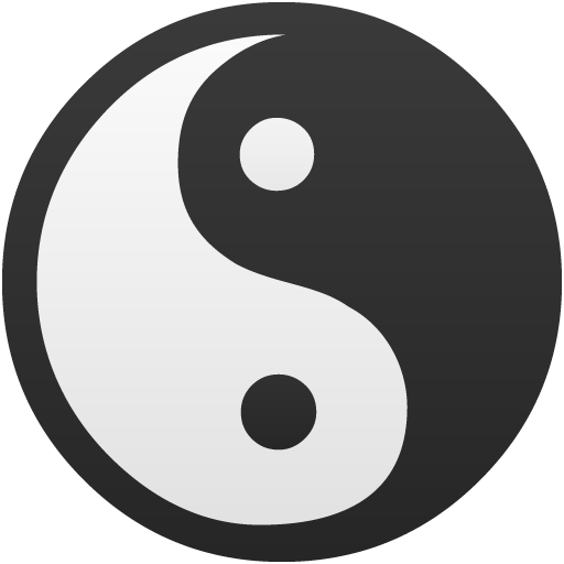 512x512 Yin Yang True False Icon Flatastic Iconset Custom Icon Design