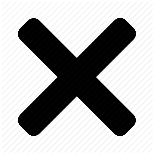 512x512 Cancel, Cross, Delete, False, Reject, Rejected Icon