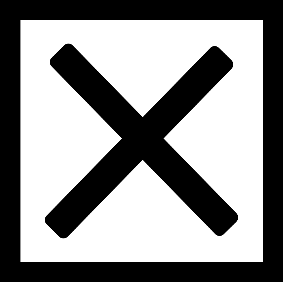 980x978 Checkbox False Png Icon Free Download