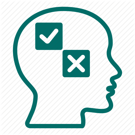 512x512 Checked, Creative, Cross, False, Head, Tick, True Icon