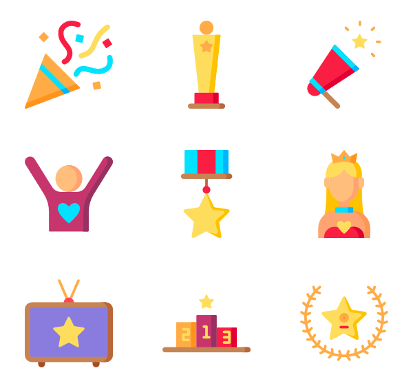 600x564 Walk Of Fame Icon Packs