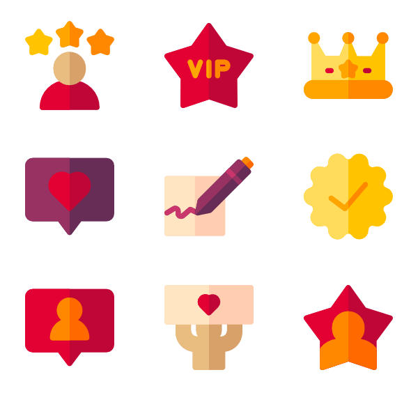 600x564 Fame Icons