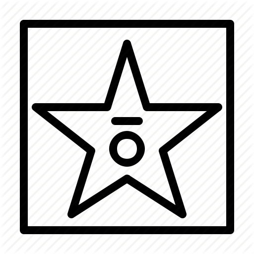 512x512 Cinema, Fame, Hall, Hollywood, Movie, Star, Walk Icon