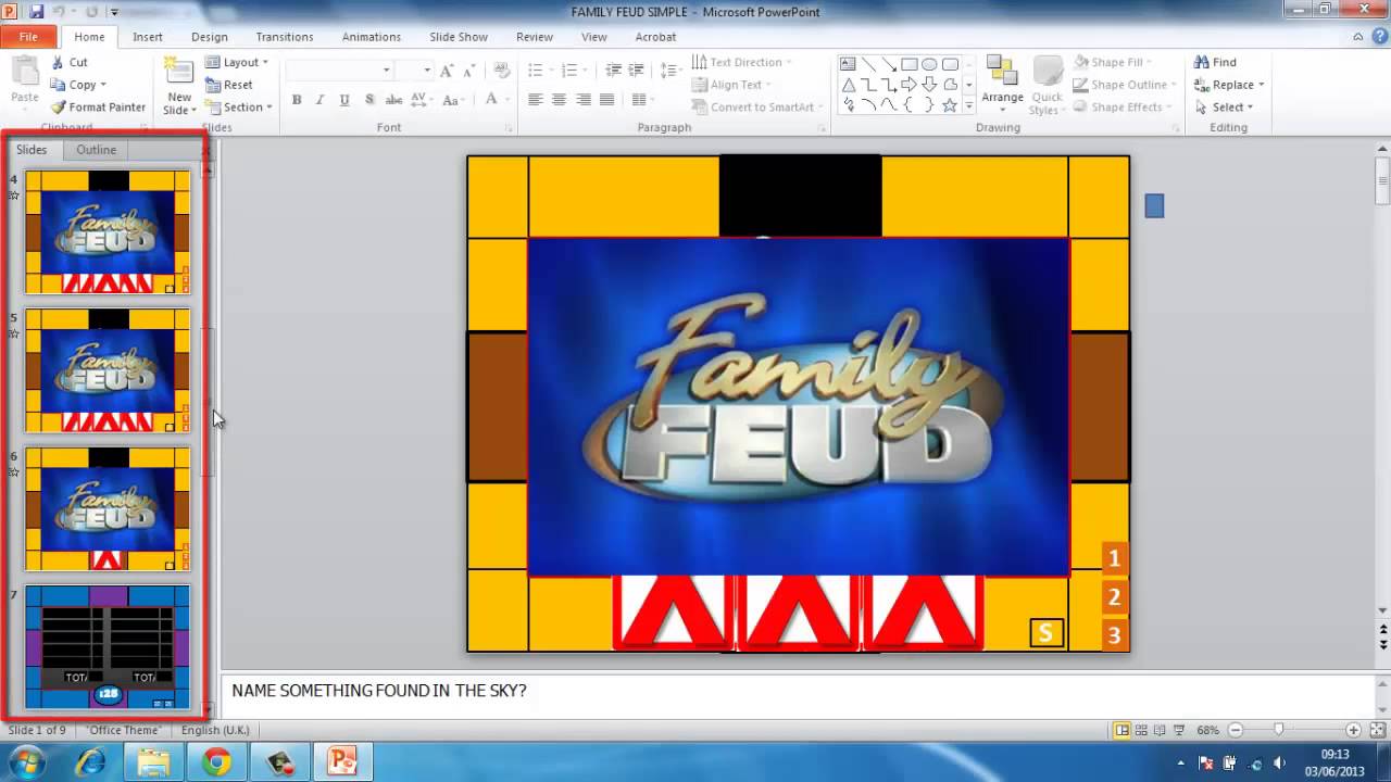 1280x720 How To Make Powerpoint Games Family Feud