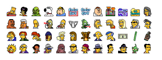550x204 Simpsons Vol Icons Set Png Free Download, Icon Easy
