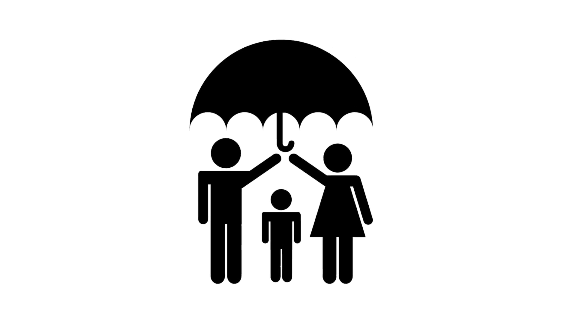 1920x1080 Family Icon Design, Video Animation Stock Video Footage