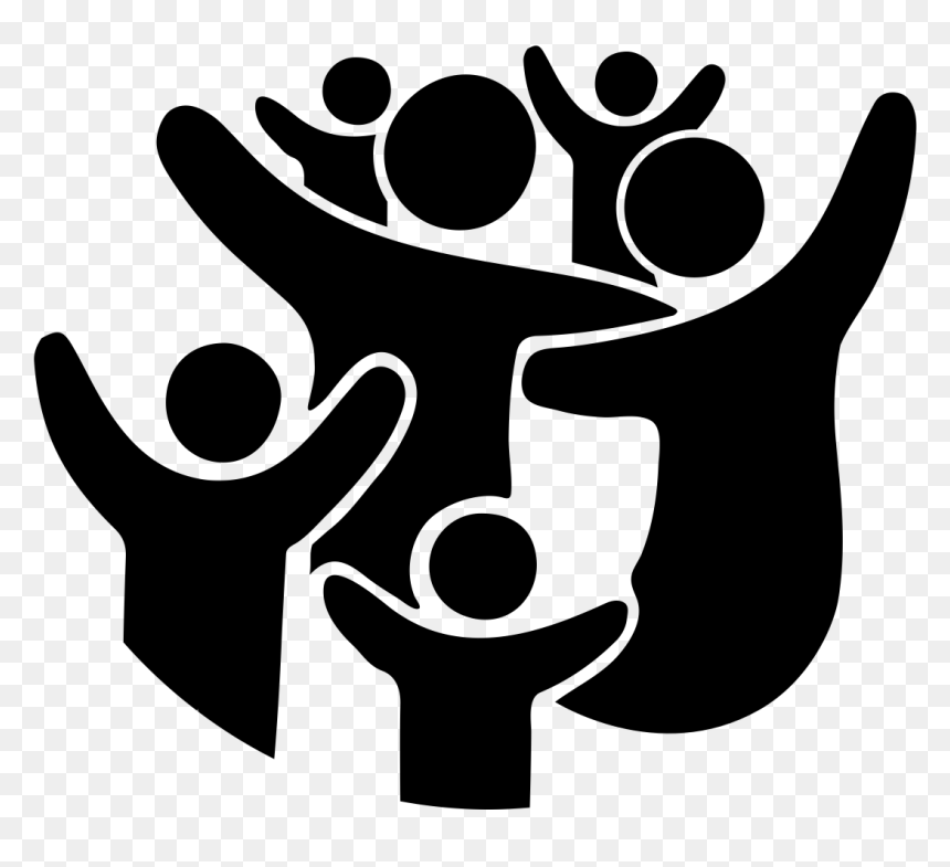 860x785 Happy Family Icon Png, Transparent Png