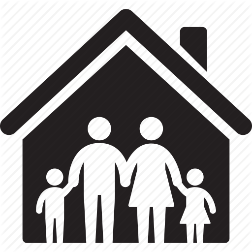 512x512 Boy, Child, Children, Familiar, Family, Home, House, Parent Icon