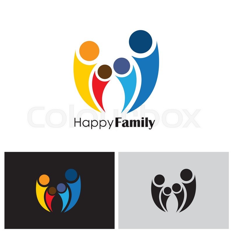 800x800 Family Icon, Family Icon Vector, Stock Vector Colourbox