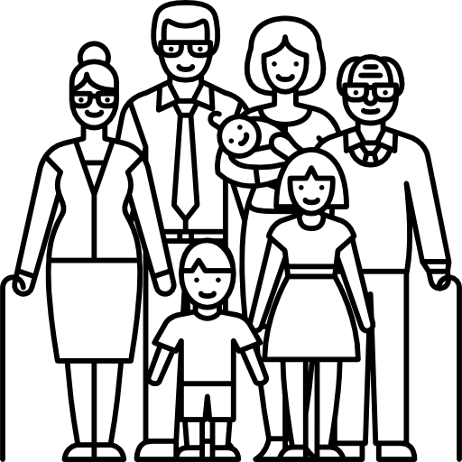 Family Icon Transparent at Vectorified.com | Collection of Family Icon ...