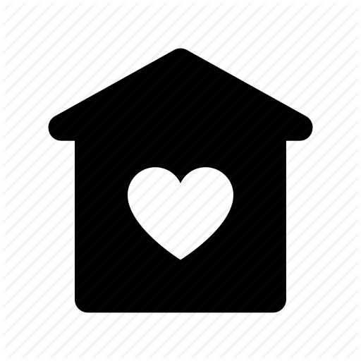 512x512 Happy Family, Happy Home, Heart Sign, House, Love Home Icon
