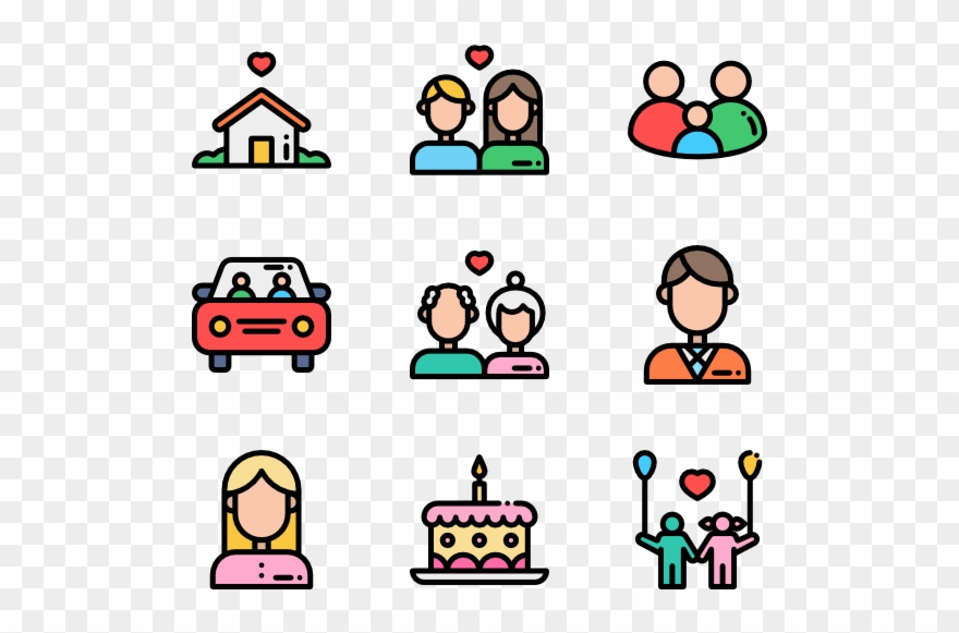 880x581 Elderly Icons Free Vector Family Life