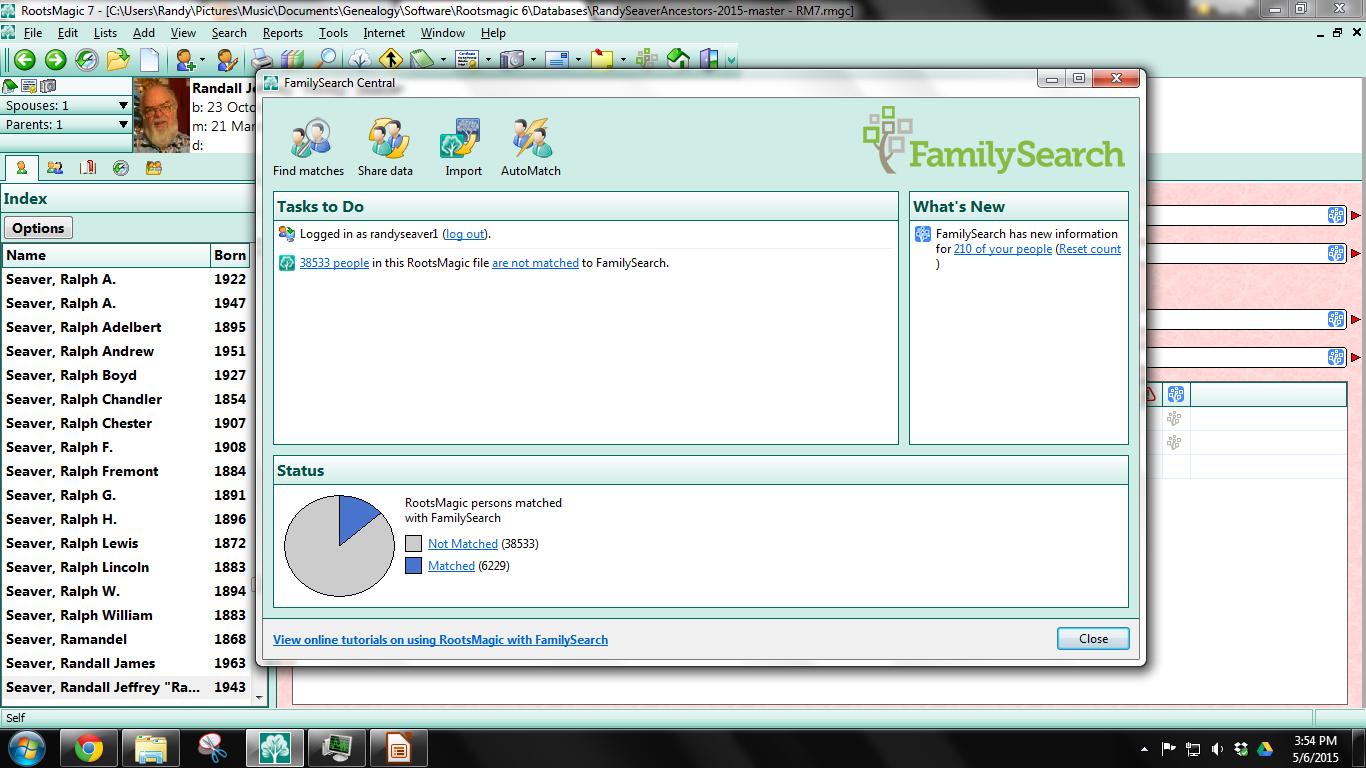 1366x768 Genea Musings Checking Out The Familysearch Central Feature