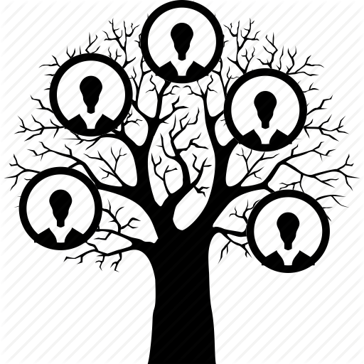 512x512 Family, Genealogy, Hierarchy, Parents, Relations, Relative, Stemma