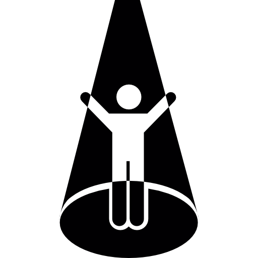 512x512 Famous Person Under Light Focus Icons Free Download