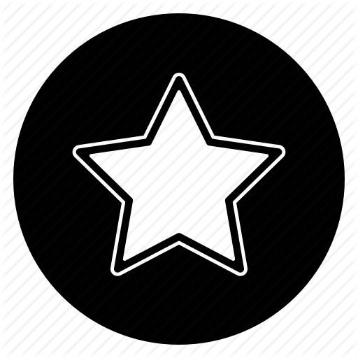 512x512 Bookmark, Famous, Favorite, Round, Star Icon