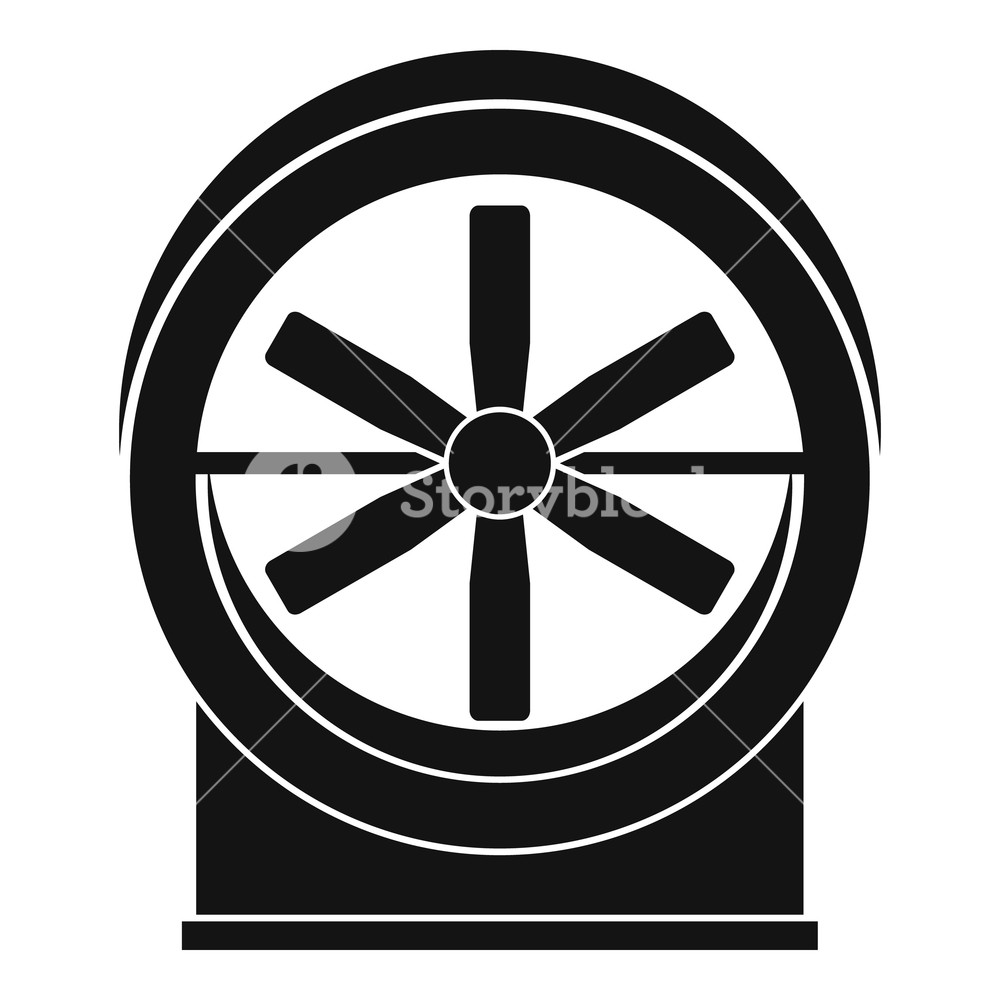 1000x1000 Fan Icon Simple Illustration Of Fan Vector Icon For Web Royalty