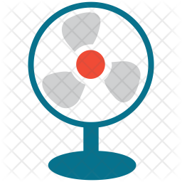 Table Fan Icon Of Flat Style 256x256 Table Fan Icon Of Flat Style