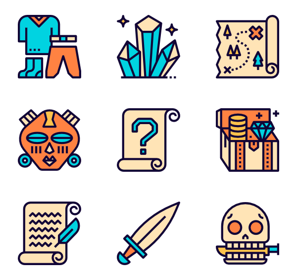 600x564 Fancy Icons
