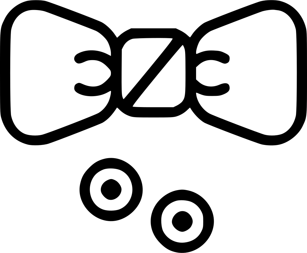 980x808 Bowtie Buttons Tux Fancy Png Icon Free Download