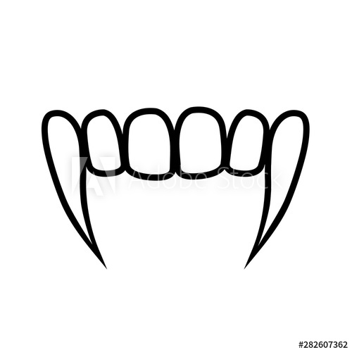 Fangs Icon at Vectorified.com | Collection of Fangs Icon free for ...