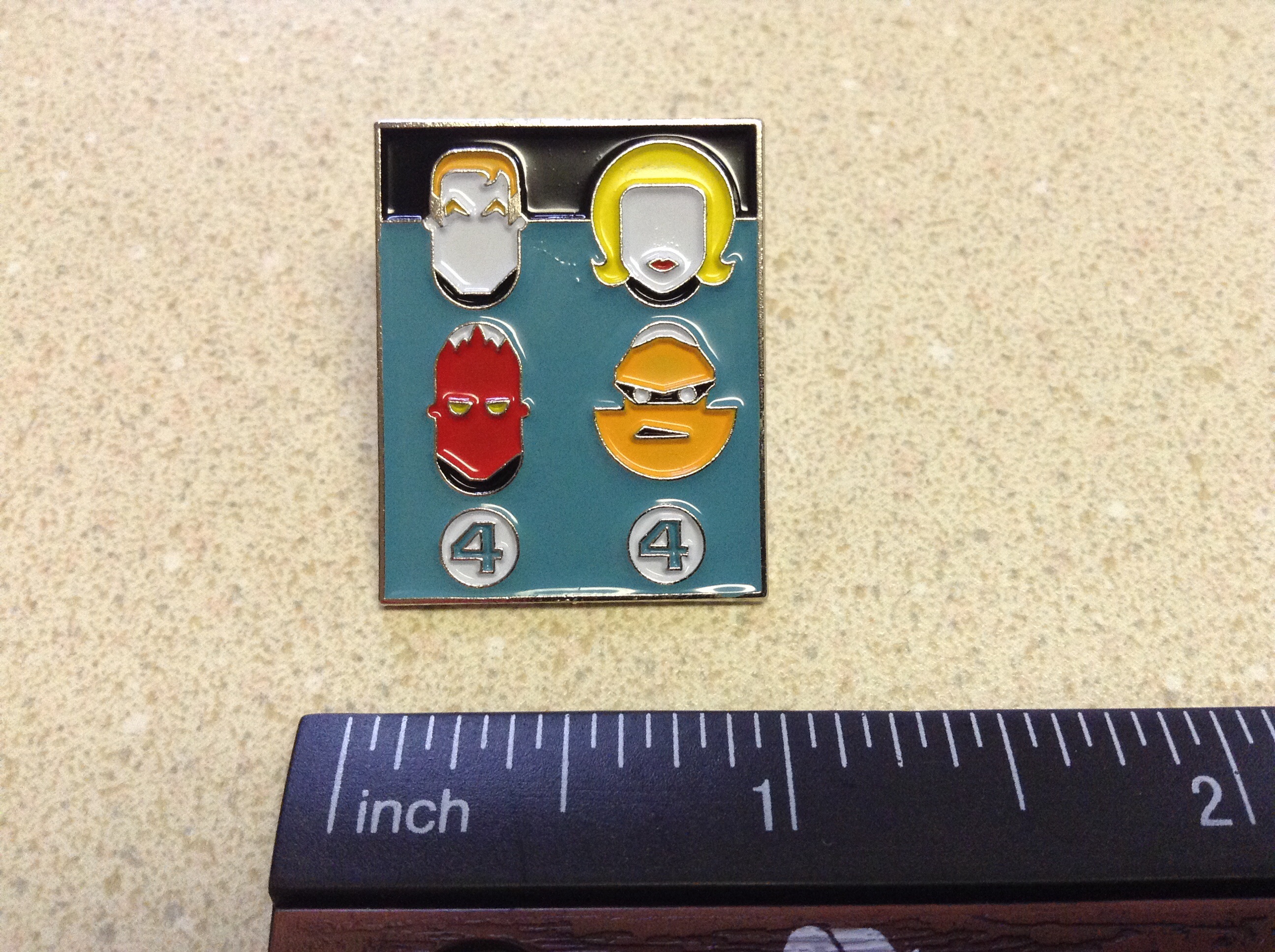 2592x1936 Fantastic Four Icon Pin Pin Paradise Online Store Powered