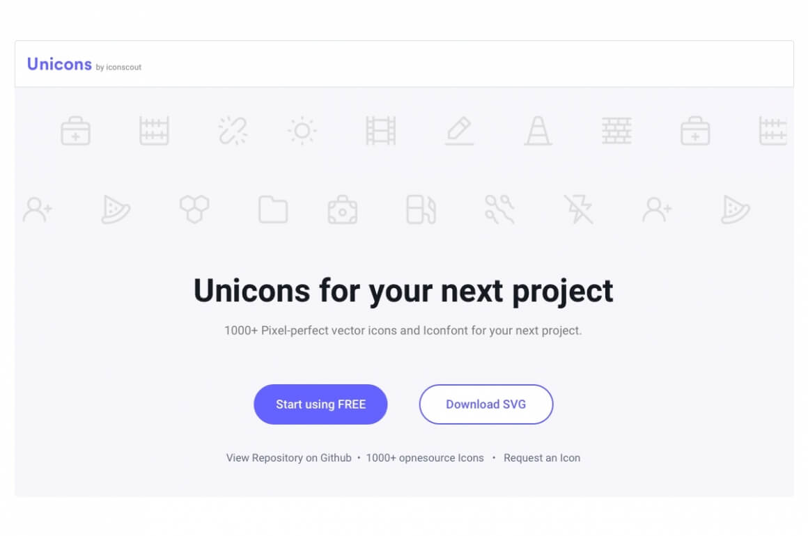 1160x770 Free Download Unicons Collection Of Vector Icons