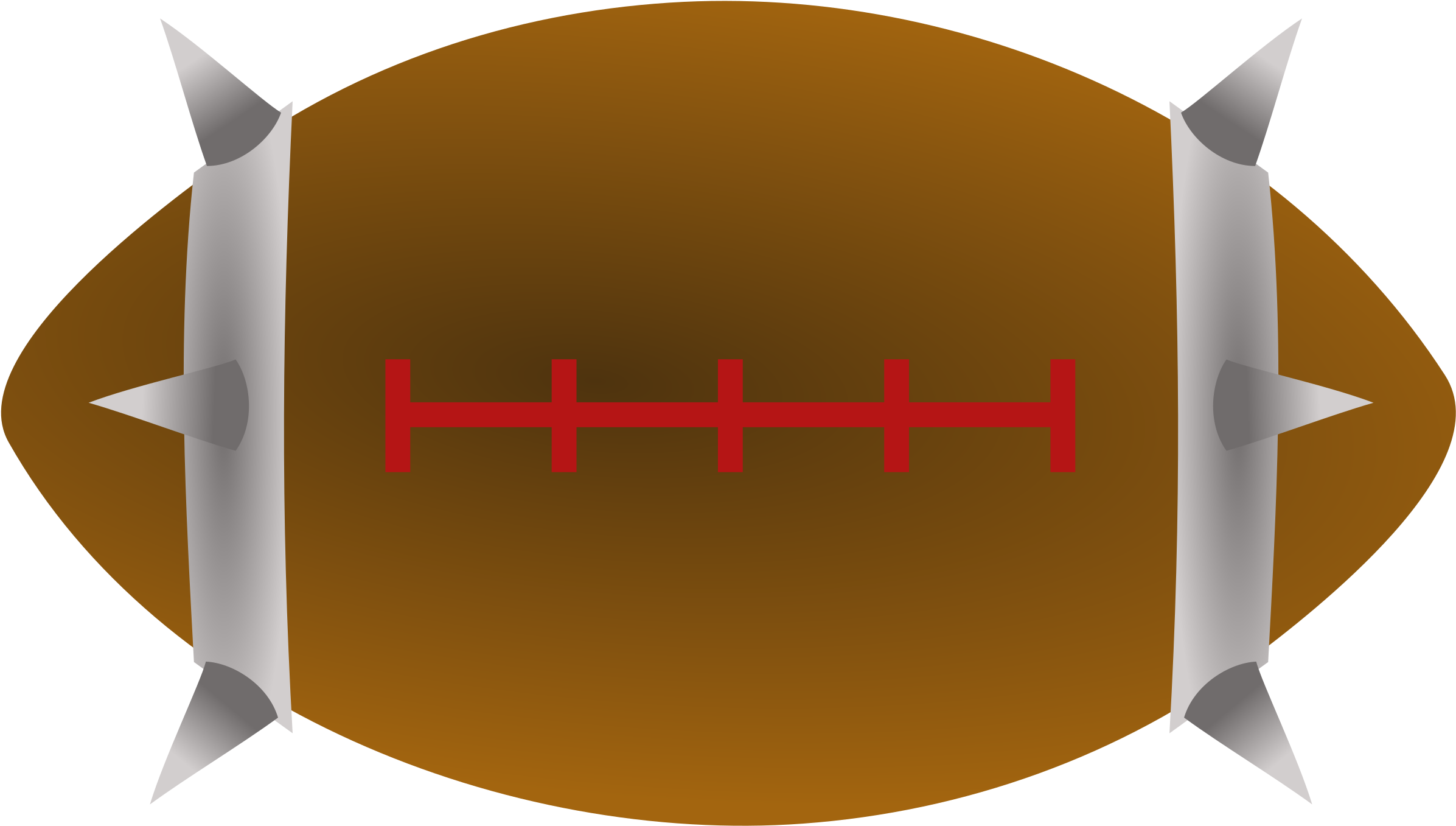 Hd This Free Icons Png Design Of Spiked Fantasy Football 2393x1357 Hd This Free Icons Png Design Of Spiked Fantasy Football