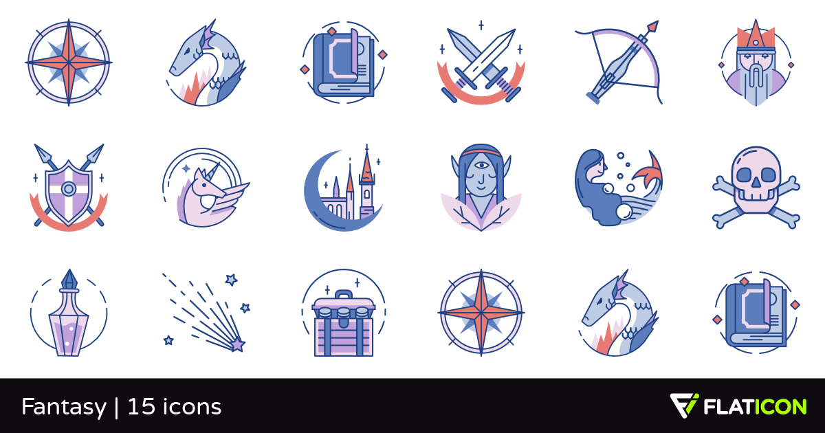 1200x630 Fantasy Premium Icons