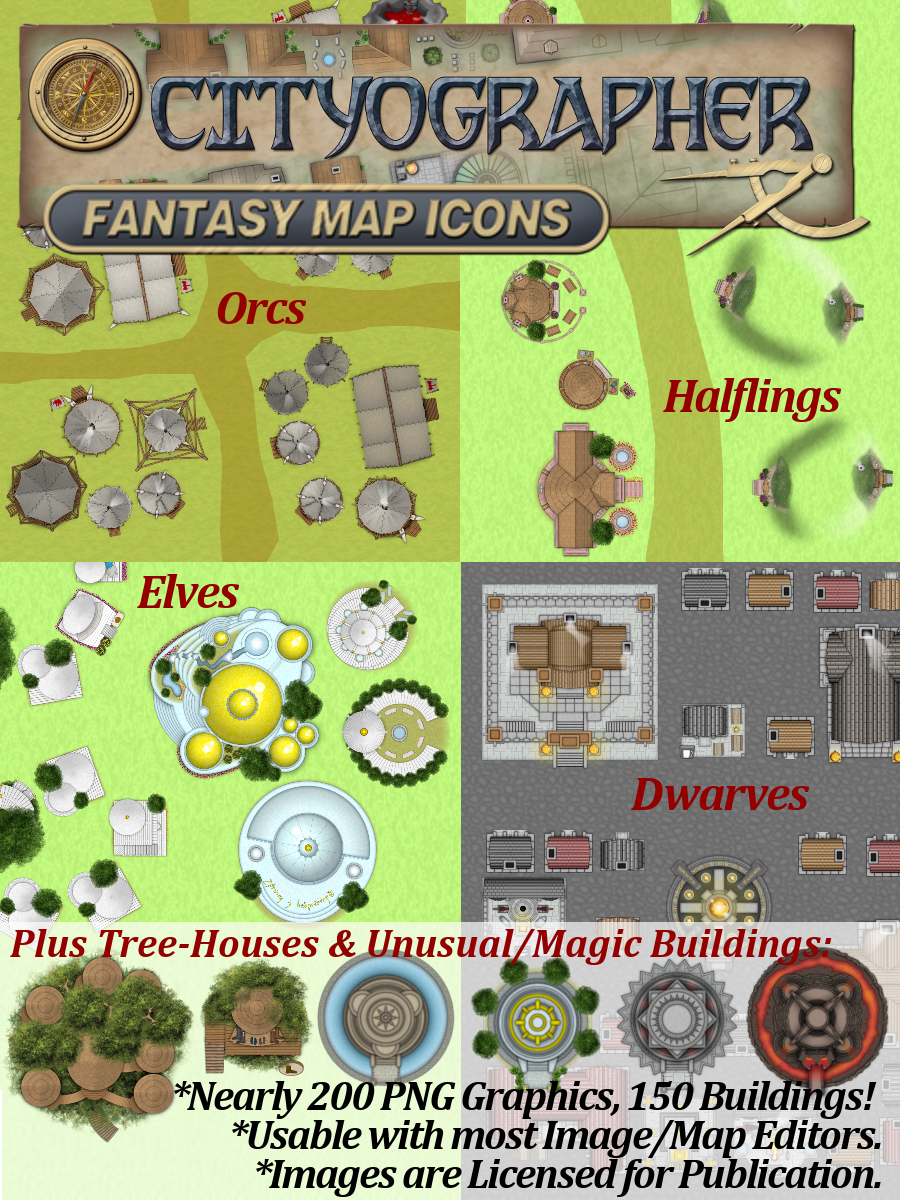 Cityographer Fantasy Buildingsgraphics Icon Pack Released 900x1200 Cityographer Fantasy Buildingsgraphics Icon Pack Released