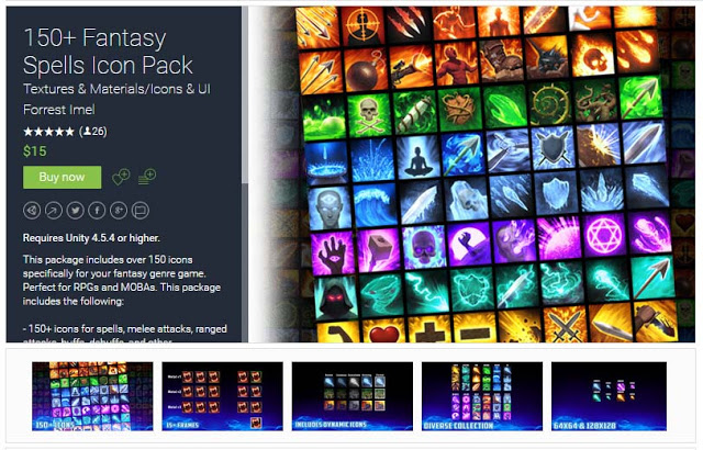 Fantasy Spells Icon Pack Free Code Source Reskin 640x410 Fantasy Spells Icon Pack Free Code Source Reskin