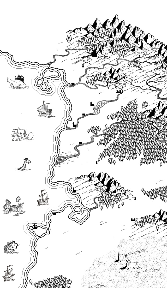Fantasy Map Symbols 696x1200 Fantasy Map Symbols