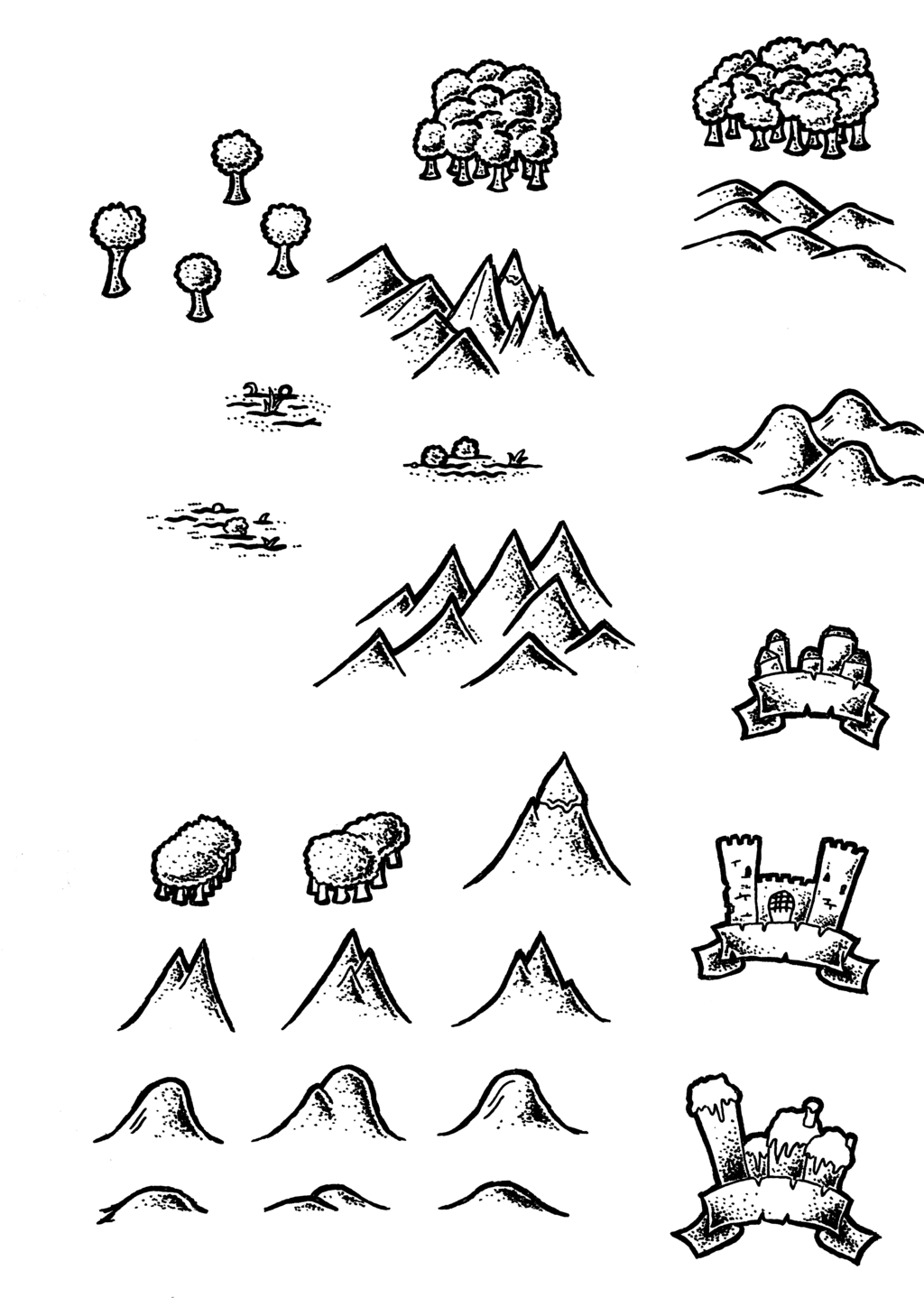 Fantasy Map Icon At Vectorified Com Collection Of Fantasy Map Icon Free For Personal Use